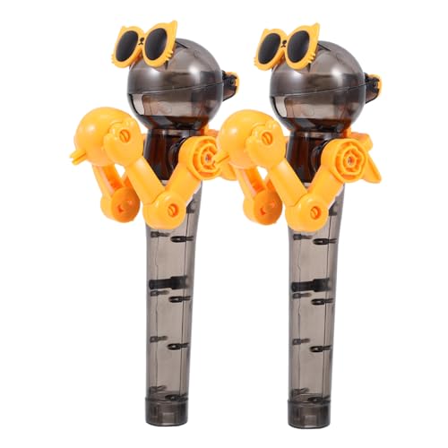 PERSELOSO 2st Lollipop-Roboter Einkaufswagen Vorgeben Einkaufswagen Für Lutscher Für Saugnapf Gummiartig Zappeln Weltraumspielzeug -einkaufswagen Black Plastik PERSELOSO 2st Lollipop-Roboter Einkaufswagen Vorgeben Einkaufswagen Für Lutscher Für Saugnapf Gummiartig Zappeln Weltraumspielzeug -einkaufswagen Black Plastik von PERSELOSO