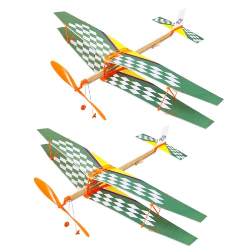 PERSELOSO 2st -Segelflugzeug Fliegendes 3D-Flugzeug-Puzzle Hand Werfendes Flugzeug Fliegendes Segelflugzeug Bausatz Papierflieger Flugzeugwerfer Hölzern PERSELOSO 2st -Segelflugzeug Fliegendes 3D-Flugzeug-Puzzle Hand Werfendes Flugzeug Fliegendes Segelflugzeug Bausatz Papierflieger Flugzeugwerfer Hölzern von PERSELOSO