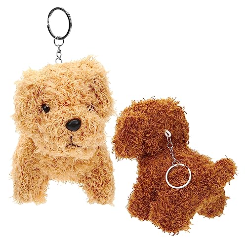 PERSELOSO 2st Simuliertes Haustierspielzeug Taschenanhänger Stofftier- Ausgestopftes Hundepuppenspielzeug Hundespielzeug Kuscheltier Für Teenager Welpenspielzeug Hundedekor Pp Baumwolle PERSELOSO 2st Simuliertes Haustierspielzeug Taschenanhänger Stofftier- Ausgestopftes Hundepuppenspielzeug Hundespielzeug Kuscheltier Für Teenager Welpenspielzeug Hundedekor Pp Baumwolle von PERSELOSO