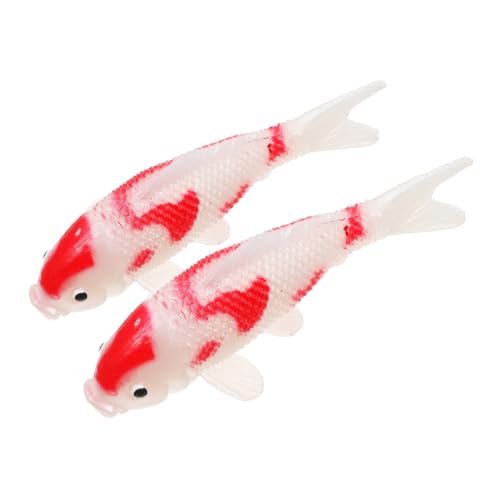 PERSELOSO 2st Simuliertes Koi-Modell Miniaturbaumpflanzen Verzierungen Simulierter Mini-fischfiguren Gefälschter Schwimmender Fisch Aquarienfische Simulation Baumschmuck PVC PERSELOSO 2st Simuliertes Koi-Modell Miniaturbaumpflanzen Verzierungen Simulierter Mini-fischfiguren Gefälschter Schwimmender Fisch Aquarienfische Simulation Baumschmuck PVC von PERSELOSO