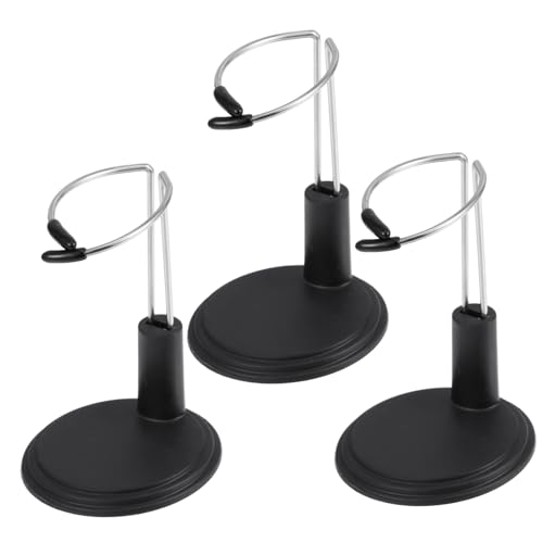 PERSELOSO 3 STÜCKE Puppenstützrahmen Praktischer Puppenhalter für Vielseitige Anwendungen für Präsentation von Puppen und Spielzeugfiguren von PERSELOSO