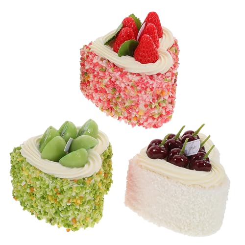 PERSELOSO 3 Stück Kuchenmodell Lebensmittel Display Requisiten Party Essen Requisiten Künstliches Dessert Kunstlebensmittel Simulation Kuchen Simulation Dessert Modell Simulation Von PERSELOSO 3 Stück Kuchenmodell Lebensmittel Display Requisiten Party Essen Requisiten Künstliches Dessert Kunstlebensmittel Simulation Kuchen Simulation Dessert Modell Simulation Von von PERSELOSO