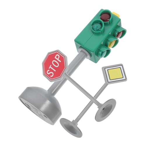 PERSELOSO 3 Stück Verkehrspädagogisches Stopplicht -stoppschild Früherziehung Für Ampel Mini-stoppschild -ampel Zuglampe Ampelbevorzugung von PERSELOSO