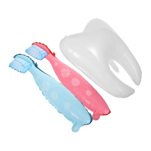 PERSELOSO 3 Stück Zahnbürste und Zahnballons Kreative Dekoration für Erste Zahnfeier Kindergeburtstage und Familienfeiern Lustige Party Accessoires für Unvergessliche PERSELOSO 3 Stück Zahnbürste und Zahnballons Kreative Dekoration für Erste Zahnfeier Kindergeburtstage und Familienfeiern Lustige Party Accessoires für Unvergessliche von PERSELOSO