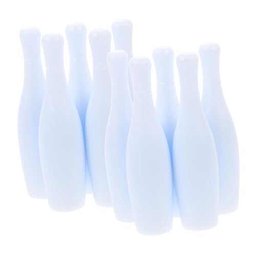 PERSELOSO 30 Stück Mini Bowling Teiliges für Indoor Spiel Tragbare Bowling Pins für Büro Zuhause Kreatives von PERSELOSO