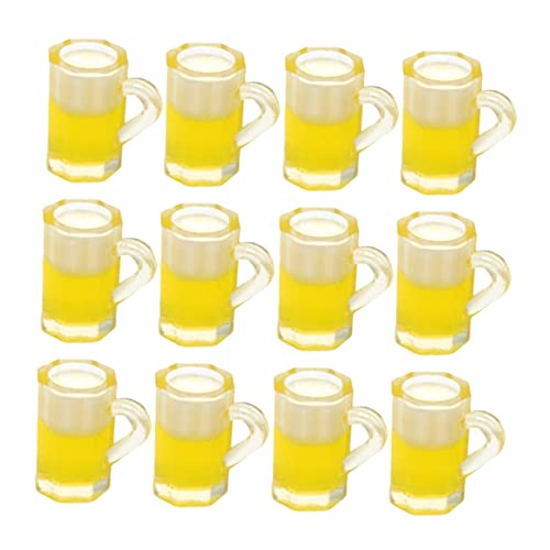 PERSELOSO 36 Stück Miniatur Bierkrüge Dekorative Mini Beer Cups für Puppenhaus und Mikrolandschaften für DIY Projekte und Wohnaccessoires PERSELOSO 36 Stück Miniatur Bierkrüge Dekorative Mini Beer Cups für Puppenhaus und Mikrolandschaften für DIY Projekte und Wohnaccessoires von PERSELOSO