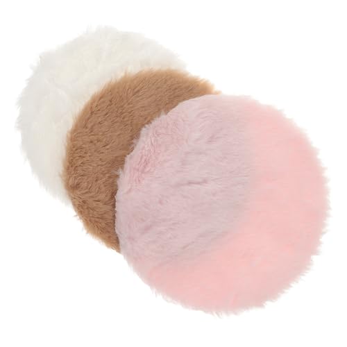 PERSELOSO Puppenhaus-teppichboden 3-teiliges Mini-Teppich-Set Weich Und Bequem Zufällige Farbe PERSELOSO Puppenhaus-teppichboden 3-teiliges Mini-Teppich-Set Weich Und Bequem Zufällige Farbe von PERSELOSO