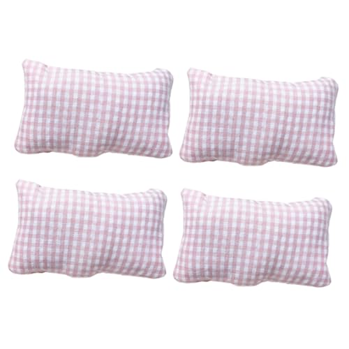 PERSELOSO 4 Stück Dekokissen Puppenbett Bezauberndes Mini Hausdekor Kleines Kissen Kleines Sofakissen Puppen Puppenhaus Miniatur Sofakissen Modell Mini Kissen Körperkissenbezüge PERSELOSO 4 Stück Dekokissen Puppenbett Bezauberndes Mini Hausdekor Kleines Kissen Kleines Sofakissen Puppen Puppenhaus Miniatur Sofakissen Modell Mini Kissen Körperkissenbezüge von PERSELOSO