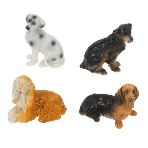 PERSELOSO 4 Stück Figuren Von Nutztieren Minifigur Kleine Tierfiguren Hundefiguren Zur Dekoration Tierstatue Kleine Welpenfiguren Welpenstatue Realistische Tierfiguren Spielzeugfiguren Harz PERSELOSO 4 Stück Figuren Von Nutztieren Minifigur Kleine Tierfiguren Hundefiguren Zur Dekoration Tierstatue Kleine Welpenfiguren Welpenstatue Realistische Tierfiguren Spielzeugfiguren Harz von PERSELOSO