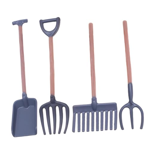 PERSELOSO 4 Stück Mini-Bauernhof-Modellschaufel Anlage Miniatur Mini-Zubehör künstlich Dekoration Schlafzimmer Bedroom Decoration unikal Mini - Mini House Accessory Plastik PERSELOSO 4 Stück Mini-Bauernhof-Modellschaufel Anlage Miniatur Mini-Zubehör künstlich Dekoration Schlafzimmer Bedroom Decoration unikal Mini - Mini House Accessory Plastik von PERSELOSO