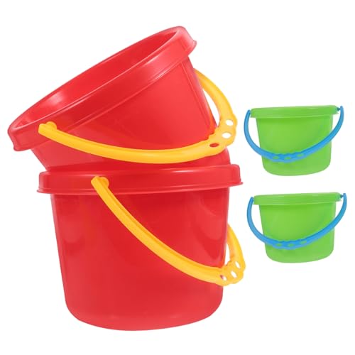 PERSELOSO 4 Stück Mini Plastik Eimer für Teiliges Strandspielzeug Zufälligen Farben für Sandspiele und Wasserspaß im Kindergarten Blau Rot Gelb Zufällige Farbe Zufällige Farbe PERSELOSO 4 Stück Mini Plastik Eimer für Teiliges Strandspielzeug Zufälligen Farben für Sandspiele und Wasserspaß im Kindergarten Blau Rot Gelb Zufällige Farbe Zufällige Farbe von PERSELOSO