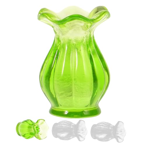 PERSELOSO 4 Stück Minivase Spielzeugboot Mini-Ornament-Puppen Skulpturen Wohnkultur gefälschte Grasmatte künstliche blüten Artificial Flower Miniaturdekoration Miniaturvase Plastik PERSELOSO 4 Stück Minivase Spielzeugboot Mini-Ornament-Puppen Skulpturen Wohnkultur gefälschte Grasmatte künstliche blüten Artificial Flower Miniaturdekoration Miniaturvase Plastik von PERSELOSO