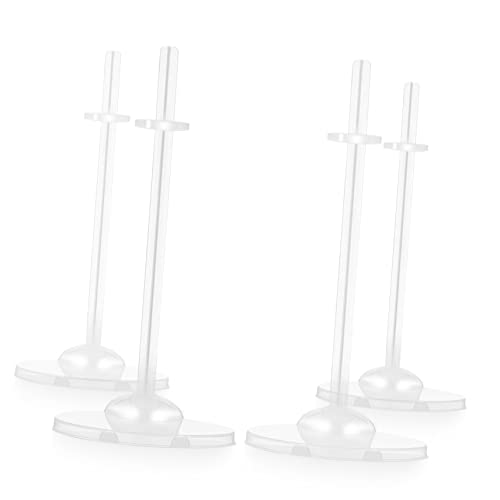 PERSELOSO 4 Stück Puppenständer Transparent Einstellbare Doll Display Halter für Actionfiguren Robuste Stützrahmen für Puppen für Schaufenster und Sammlungen PERSELOSO 4 Stück Puppenständer Transparent Einstellbare Doll Display Halter für Actionfiguren Robuste Stützrahmen für Puppen für Schaufenster und Sammlungen von PERSELOSO
