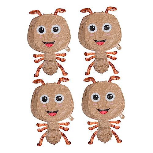 PERSELOSO 4 Stück Tierballons Folienballons Dekoration Gecko Ballon Meerestier Themenballons Feiertagsballons Zahlenballons Insekten Partyballons 3D Ballon Aluminiumfolie PERSELOSO 4 Stück Tierballons Folienballons Dekoration Gecko Ballon Meerestier Themenballons Feiertagsballons Zahlenballons Insekten Partyballons 3D Ballon Aluminiumfolie von PERSELOSO