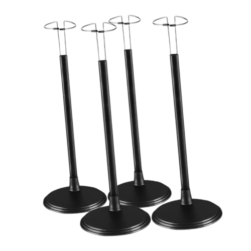 PERSELOSO 4 Stück Verstellbarer Puppenständer Schwarz für Action Figuren und Plüschtiere Elegantes Design für Stilvolle Displays Einfach Zusammenzubauen und Platzsparend zu Lagern PERSELOSO 4 Stück Verstellbarer Puppenständer Schwarz für Action Figuren und Plüschtiere Elegantes Design für Stilvolle Displays Einfach Zusammenzubauen und Platzsparend zu Lagern von PERSELOSO