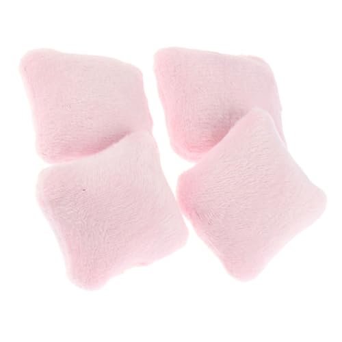 PERSELOSO 4 Stück Zubehör für Puppenhäuser Möbel Couch Kissen Puppenhauskissen büro Dekoration Office Decoration dekoratives Kissenmodell Puppen-Mini- - Flanell Rosa PERSELOSO 4 Stück Zubehör für Puppenhäuser Möbel Couch Kissen Puppenhauskissen büro Dekoration Office Decoration dekoratives Kissenmodell Puppen-Mini- - Flanell Rosa von PERSELOSO