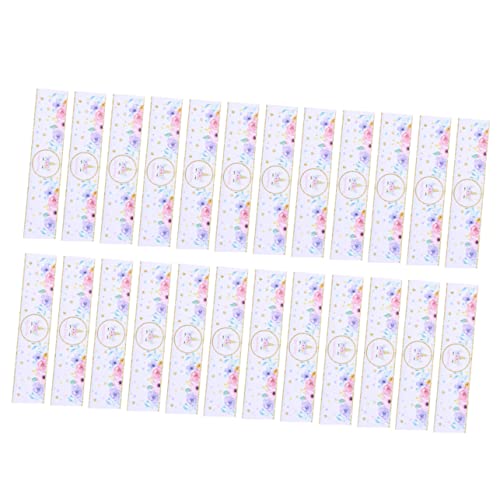PERSELOSO 48stücke Einhorn Wasserflasche Aufkleber Party Dekoration Flaschenetiketten Für Kindergeburtstag Und Einhorn Themenpartys Aus Sicherem Vielseitig Einsetzbar von PERSELOSO