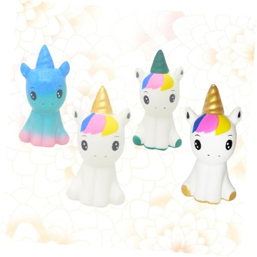 PERSELOSO 4Stücke Einhorn Quetschspielzeug Stressabbau Entzückendes Einhorn Design Langlebig und Glatt für Erwachsene zur Stressreduktion und Vielseitig PERSELOSO 4Stücke Einhorn Quetschspielzeug Stressabbau Entzückendes Einhorn Design Langlebig und Glatt für Erwachsene zur Stressreduktion und Vielseitig von PERSELOSO