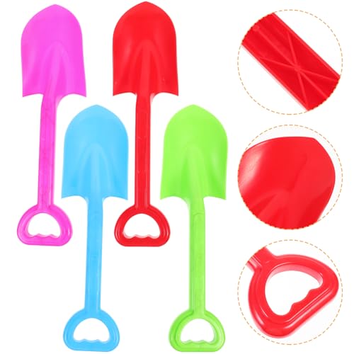 PERSELOSO 4Stücke Ergonomische Sandspielzeug Schaufeln für Teiliges Zufälligen Farben für Strand Garten für Kreative Outdoor Spiele PERSELOSO 4Stücke Ergonomische Sandspielzeug Schaufeln für Teiliges Zufälligen Farben für Strand Garten für Kreative Outdoor Spiele von PERSELOSO