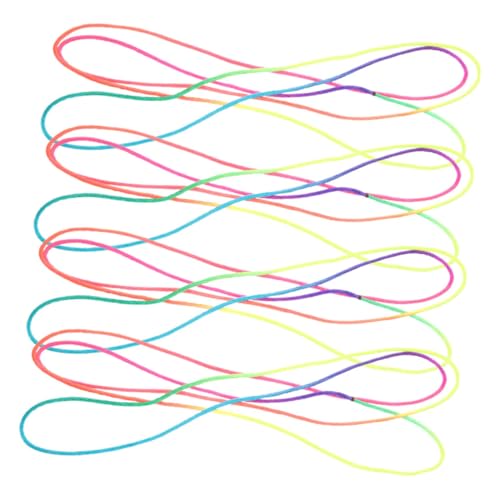 PERSELOSO 4Stücke Finger Seil Regenbogen Farben Hand für Kooperative Spiele und Fingerfertigkeitstraining Perfektes für Kreative PERSELOSO 4Stücke Finger Seil Regenbogen Farben Hand für Kooperative Spiele und Fingerfertigkeitstraining Perfektes für Kreative von PERSELOSO