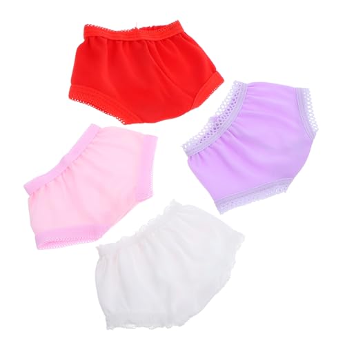 PERSELOSO 4Stücke Puppenunterwäsche für Puppen Farbenfrohe und Zufälliger Stil Zubehör für Puppenspiele und Kreative PERSELOSO 4Stücke Puppenunterwäsche für Puppen Farbenfrohe und Zufälliger Stil Zubehör für Puppenspiele und Kreative von PERSELOSO