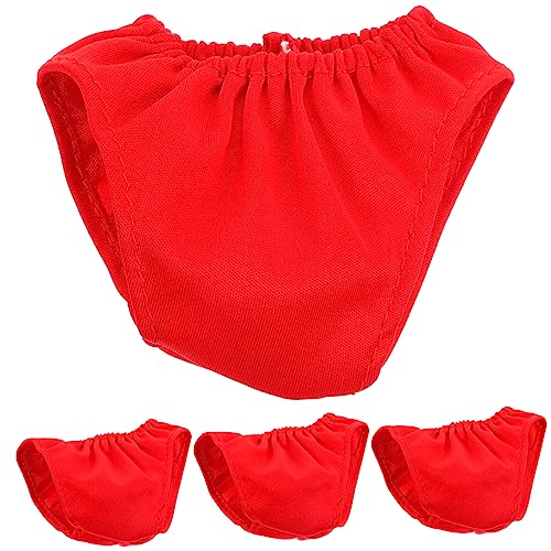 PERSELOSO 4Stücke Teiliges Puppenunterwäsche für Puppen Bequemes Puppenkostüm Zubehör Kreatives und Einfache Ankleide für Langlebig und Waschbar PERSELOSO 4Stücke Teiliges Puppenunterwäsche für Puppen Bequemes Puppenkostüm Zubehör Kreatives und Einfache Ankleide für Langlebig und Waschbar von PERSELOSO