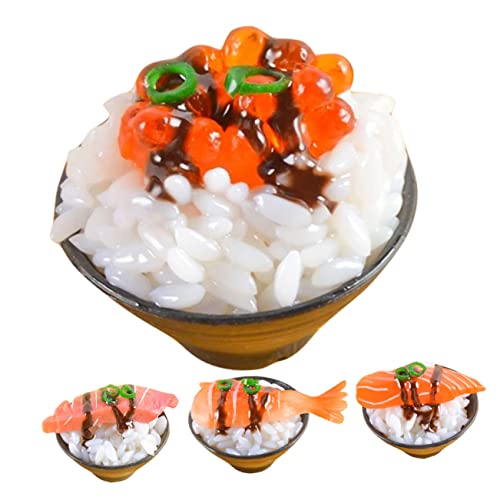 PERSELOSO 4Stücke Teiliges Sushi Spielset aus Realistische Gefälschte Lebensmittelmodelle für Kreative Küchendekoration und Fotografie für Restaurant Displays PERSELOSO 4Stücke Teiliges Sushi Spielset aus Realistische Gefälschte Lebensmittelmodelle für Kreative Küchendekoration und Fotografie für Restaurant Displays von PERSELOSO
