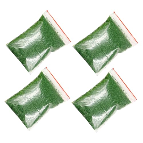 PERSELOSO 4er Packung Modellbahnen Gras Material für Miniatur Realistisches Grünes Kunstgras für DIY Feengarten Deko und Modellbau Projekte PERSELOSO 4er Packung Modellbahnen Gras Material für Miniatur Realistisches Grünes Kunstgras für DIY Feengarten Deko und Modellbau Projekte von PERSELOSO