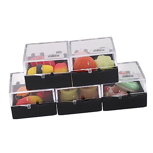 PERSELOSO 5 Kartons Miniatur Lebensmittel Set Boxen mit und Obst für Dekoration Fotografie und Party als Requisiten und Tischdeko PERSELOSO 5 Kartons Miniatur Lebensmittel Set Boxen mit und Obst für Dekoration Fotografie und Party als Requisiten und Tischdeko von PERSELOSO