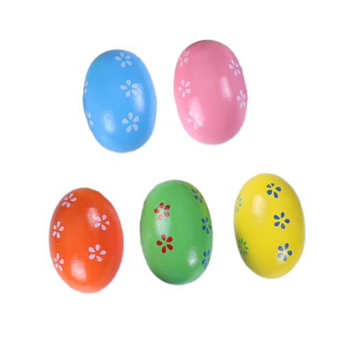 PERSELOSO 5 Stück Holzei holzspielzeug für gieskanne kinderspielzeug Children Toys Holzspielzeug-Set Kindergarten Kid Toys Hölzern PERSELOSO 5 Stück Holzei holzspielzeug für gieskanne kinderspielzeug Children Toys Holzspielzeug-Set Kindergarten Kid Toys Hölzern von PERSELOSO