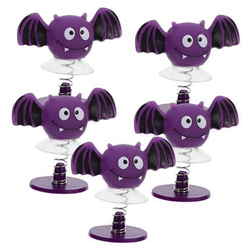 PERSELOSO 5 Stück Hüpfende Fledermausfigur Halloween Es Ist Frühling Kinderparty Hüpfspielzeug LED Halloween Hüpfspielzeug Halloween Sprungring Kinderspielzeug Halloween PERSELOSO 5 Stück Hüpfende Fledermausfigur Halloween Es Ist Frühling Kinderparty Hüpfspielzeug LED Halloween Hüpfspielzeug Halloween Sprungring Kinderspielzeug Halloween von PERSELOSO