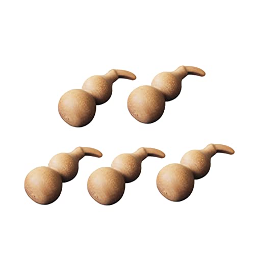 PERSELOSO 5 Stück Kleine Kürbisse Getrocknete Kürbisse Kürbisornamente Kürbis Emaille Ornamente Kürbis Basteldekor Realistische Kalebasse Modelle Wohnaccessoires von PERSELOSO