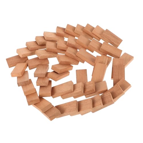 PERSELOSO 50 Stück Domino Spieltischläufer Domino Tisch Interessantes Domino Dominosteine Mini Brettspiele Brettspiele Holz Hellbraun PERSELOSO 50 Stück Domino Spieltischläufer Domino Tisch Interessantes Domino Dominosteine Mini Brettspiele Brettspiele Holz Hellbraun von PERSELOSO