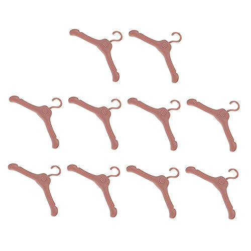 PERSELOSO 50 Stück Mini Puppen Kleiderbügel Kunststoff Kleiderständer für Puppenoutfits Zubehör für Puppenmode und Kreatives Rollenspiel PERSELOSO 50 Stück Mini Puppen Kleiderbügel Kunststoff Kleiderständer für Puppenoutfits Zubehör für Puppenmode und Kreatives Rollenspiel von PERSELOSO