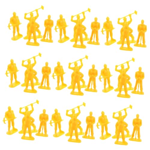PERSELOSO 50 Stück Simulations-Arbeiter-Figuren, Miniatur-Arbeiter-Figuren Für Kinder, Für BAU-Geburtstagsparty-zubehör Und Rollenspiel-Arbeiter-Modelle, Realistische Menschen-Figuren PERSELOSO 50 Stück Simulations-Arbeiter-Figuren, Miniatur-Arbeiter-Figuren Für Kinder, Für BAU-Geburtstagsparty-zubehör Und Rollenspiel-Arbeiter-Modelle, Realistische Menschen-Figuren von PERSELOSO