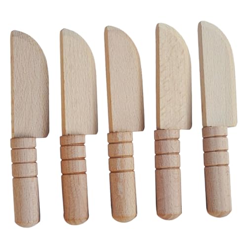 PERSELOSO 5Stücke Teiliges Holzschneider Spielzeugset für Sichere und Langlebige Küchenutensilien für Rollenspiele und Kreative Kochabenteuer für Puppenhäuser und Lernspielzeug PERSELOSO 5Stücke Teiliges Holzschneider Spielzeugset für Sichere und Langlebige Küchenutensilien für Rollenspiele und Kreative Kochabenteuer für Puppenhäuser und Lernspielzeug von PERSELOSO
