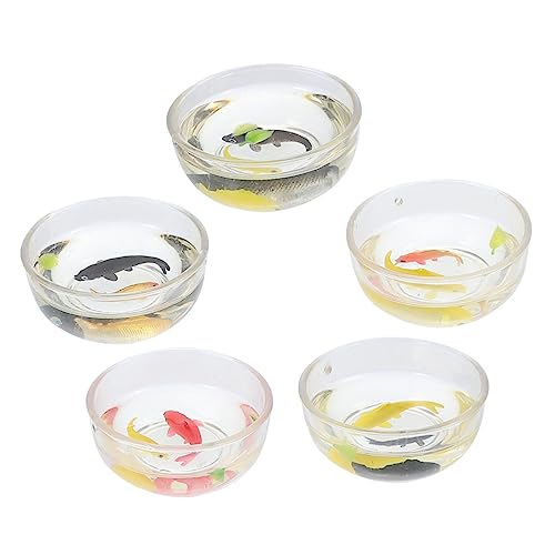 PERSELOSO 5stücke Miniatur Fische Teiliges Dekorative -Figuren Für Puppenhäuser Mini-landschaften Kreative Bastelprojekte Spielzeuge Und Wohnaccessoires PERSELOSO 5stücke Miniatur Fische Teiliges Dekorative -Figuren Für Puppenhäuser Mini-landschaften Kreative Bastelprojekte Spielzeuge Und Wohnaccessoires von PERSELOSO