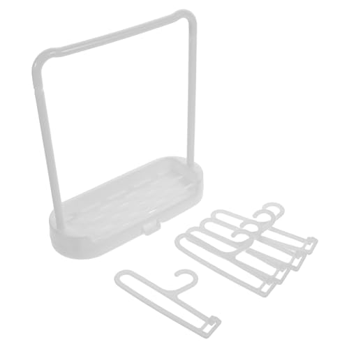 PERSELOSO 6 Stück Baumwollbabykleidung Rack Mini-kleiderbügel Kleiderbügel Für Puppen Reise Wäscheleine Kleidungsstück Zubehör Kleiderständer Für Puppenhaus-aufhänger Plastik Weiß PERSELOSO 6 Stück Baumwollbabykleidung Rack Mini-kleiderbügel Kleiderbügel Für Puppen Reise Wäscheleine Kleidungsstück Zubehör Kleiderständer Für Puppenhaus-aufhänger Plastik Weiß von PERSELOSO