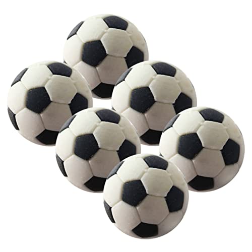 PERSELOSO 6 Stück Mini Fußball Figuren Vivid Mini Fußb Ornamente für Puppenhaus Deko Einrichtung und Kreative Gestaltung PERSELOSO 6 Stück Mini Fußball Figuren Vivid Mini Fußb Ornamente für Puppenhaus Deko Einrichtung und Kreative Gestaltung von PERSELOSO