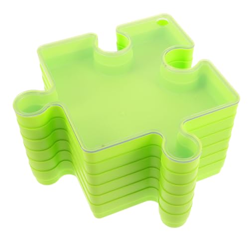 PERSELOSO 6stücke Puzzle-aufbewahrungsbox Mit Deckel Aus Kunststoff Für Spielzeug-Organisation Staubdicht Und Tragbar Für Kinderzimmer Und Reisen von PERSELOSO