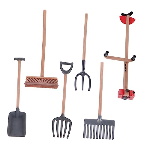 PERSELOSO 6 Stück Teiliges Set für Sandtisch Dekoration Hochwertige Spielzeuge für Kreative Gartenlandschaften und DIY Projekte von PERSELOSO