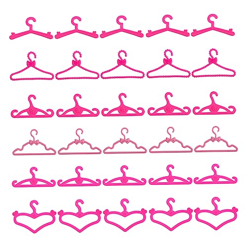 PERSELOSO 60st Puppenaufhänger Kleiderständer Für Puppen Puppenkleiderbügel Aus Kunststoff Puppen-Accessoire-aufhänger Puppenkleid-Organizer Miniatur-Puppen-kleiderbügel Plastik PERSELOSO 60st Puppenaufhänger Kleiderständer Für Puppen Puppenkleiderbügel Aus Kunststoff Puppen-Accessoire-aufhänger Puppenkleid-Organizer Miniatur-Puppen-kleiderbügel Plastik von PERSELOSO