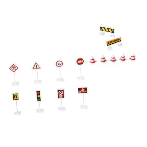 PERSELOSO 6Sätze Straßenschild mit Modellen Pädagogische Verkehrszeichen für Lernspielzeug Verkehrswissen und Kreativität der Frühen Bildung PERSELOSO 6Sätze Straßenschild mit Modellen Pädagogische Verkehrszeichen für Lernspielzeug Verkehrswissen und Kreativität der Frühen Bildung von PERSELOSO