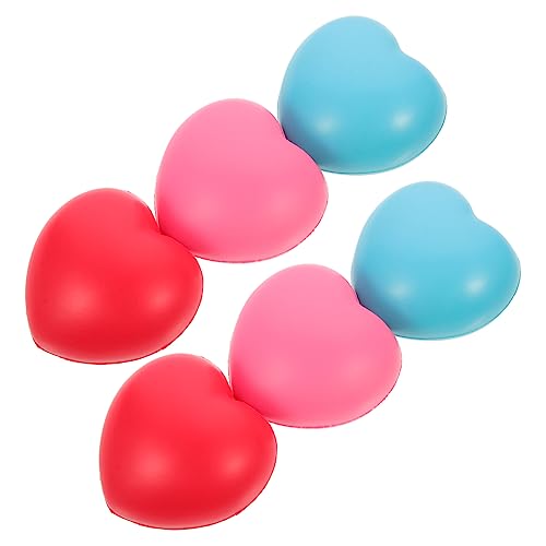PERSELOSO 6stücke Herz Stressball Teiliges Knautschspielzeug Für Junge Mädchen Und Erwachsene Stressabbau Entspannungsspielzeug Für Partys Und Spiele Mit Freunden PERSELOSO 6stücke Herz Stressball Teiliges Knautschspielzeug Für Junge Mädchen Und Erwachsene Stressabbau Entspannungsspielzeug Für Partys Und Spiele Mit Freunden von PERSELOSO