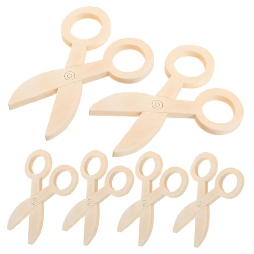PERSELOSO 6Stücke Holzspielzeug Scheren Hand Augen Koordination Rollenspiel Frisör Frühe Bildung Kognitive Zubehörteile Für Kleinkinder Und Vorschulkinder Naturholz Farbe PERSELOSO 6Stücke Holzspielzeug Scheren Hand Augen Koordination Rollenspiel Frisör Frühe Bildung Kognitive Zubehörteile Für Kleinkinder Und Vorschulkinder Naturholz Farbe von PERSELOSO