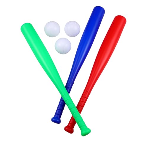 PERSELOSO 6Stücke Teiliges Baseball Set Outdoor Baseballspielzeug für Kleinkinder Baseballschläger und Bällen für Schlagfähigkeiten Sicher und Langlebig PERSELOSO 6Stücke Teiliges Baseball Set Outdoor Baseballspielzeug für Kleinkinder Baseballschläger und Bällen für Schlagfähigkeiten Sicher und Langlebig von PERSELOSO