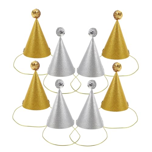PERSELOSO 8 Stück Geburtstags party Hut party dekoration -Geburtstagsmütze Hüte anziehen Geburtstagsparty-Hüte für Partyhüte für Geburtstagsmützen für Papier PERSELOSO 8 Stück Geburtstags party Hut party dekoration -Geburtstagsmütze Hüte anziehen Geburtstagsparty-Hüte für Partyhüte für Geburtstagsmützen für Papier von PERSELOSO