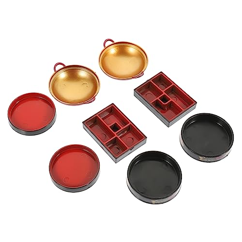 PERSELOSO 8stücke Miniatur Geschirr Teilig Für Puppenhaus Hochwertige Dekoration Häuser Langlebige Kunststoffplatten Und Töpfe Für Rollenspiele Und Kreative Lernspielzeuge Für Sushi PERSELOSO 8stücke Miniatur Geschirr Teilig Für Puppenhaus Hochwertige Dekoration Häuser Langlebige Kunststoffplatten Und Töpfe Für Rollenspiele Und Kreative Lernspielzeuge Für Sushi von PERSELOSO