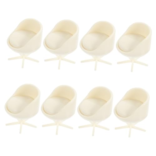 PERSELOSO 8 Stück Möbel Drehstuhl Modell Mini Tisch Mülleimer Deckenlampenschirm Kleiner Stuhl Möbelbehälter Mit Deckel Füller Dekoration Einfacher Deckel Mini Deckel Cartoon Brosche Beige PERSELOSO 8 Stück Möbel Drehstuhl Modell Mini Tisch Mülleimer Deckenlampenschirm Kleiner Stuhl Möbelbehälter Mit Deckel Füller Dekoration Einfacher Deckel Mini Deckel Cartoon Brosche Beige von PERSELOSO