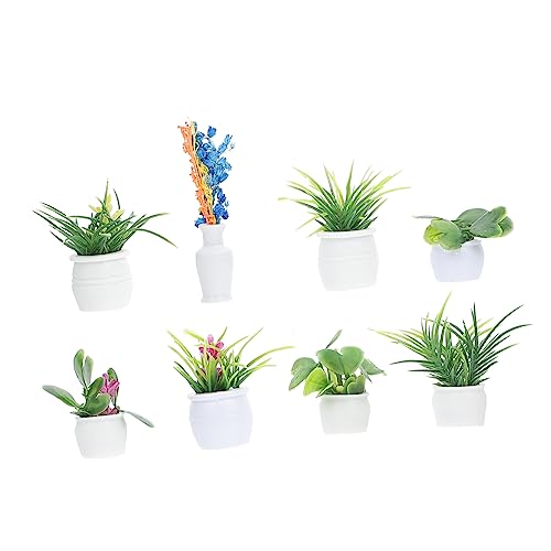 PERSELOSO 8 Stück Pflanzenmodell kunststoffpflanze Living Room Decoration Micro Plants Kinderzimmer-Dekoration Leichtgewichtige Dekoration Mini-Zimmerpflanze Mini-Pflanzendekore Plastik PERSELOSO 8 Stück Pflanzenmodell kunststoffpflanze Living Room Decoration Micro Plants Kinderzimmer-Dekoration Leichtgewichtige Dekoration Mini-Zimmerpflanze Mini-Pflanzendekore Plastik von PERSELOSO
